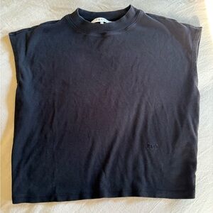 Frame Denim Black Muscle Tee